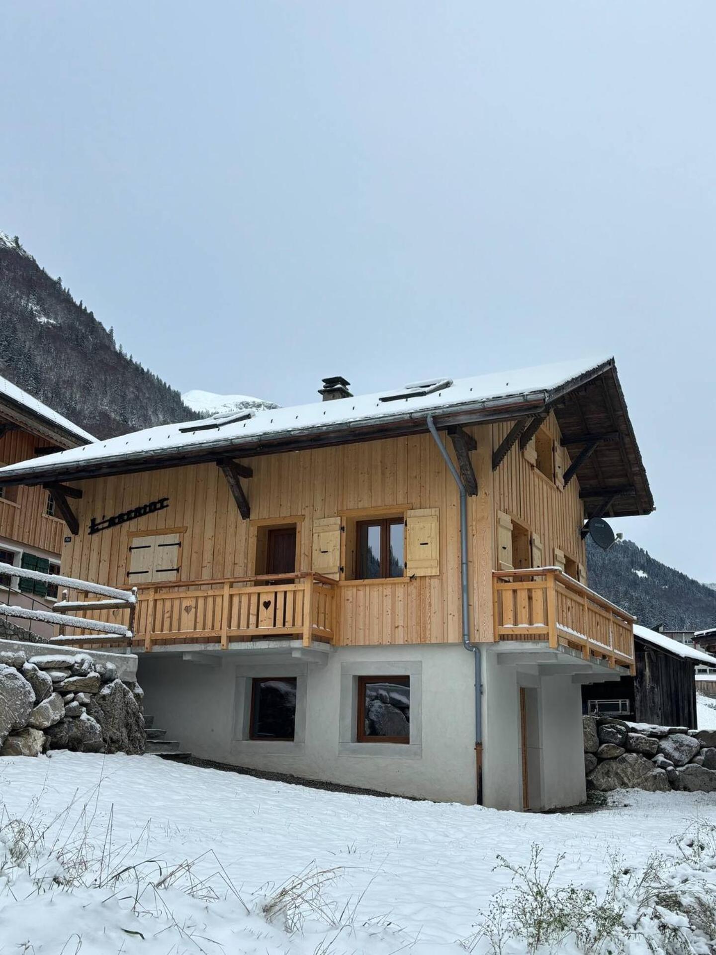 Chalet L'Aberiot Montriond Bagian luar foto