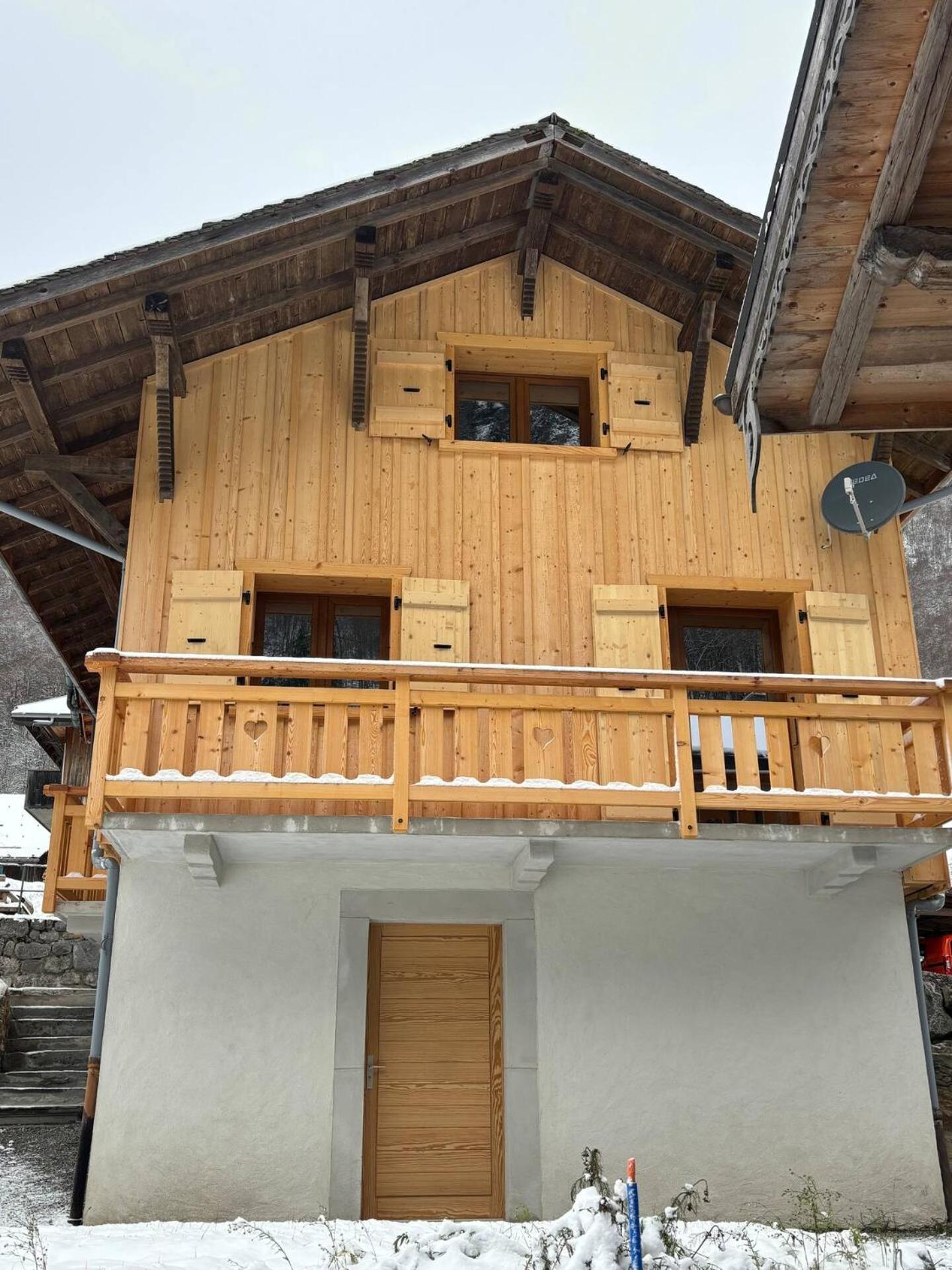 Chalet L'Aberiot Montriond Bagian luar foto