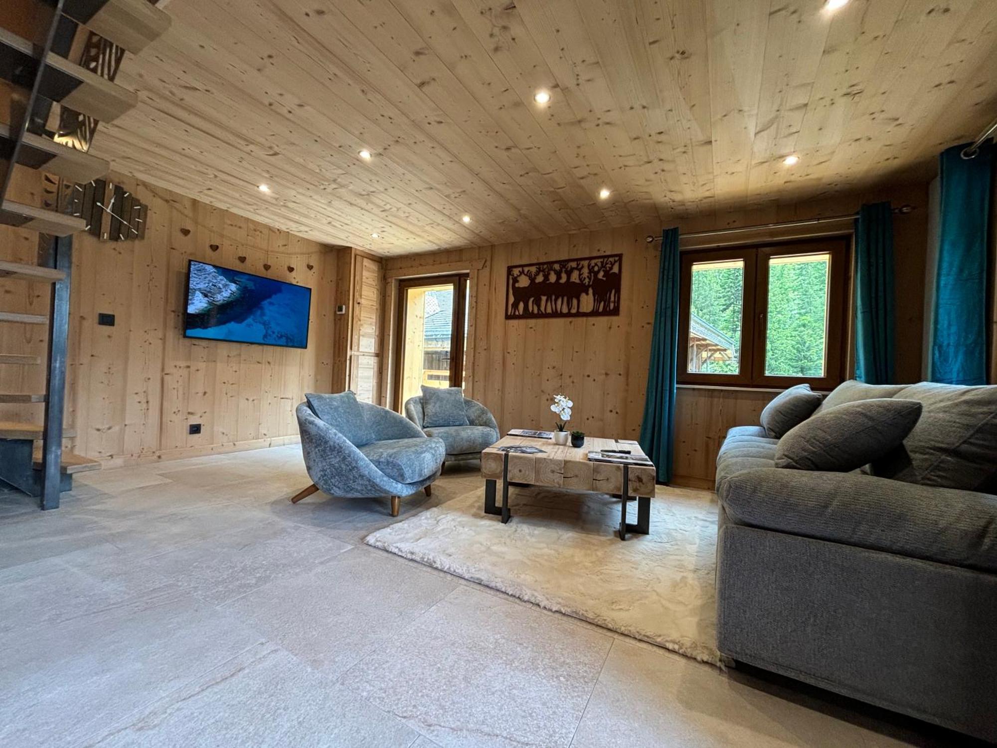 Chalet L'Aberiot Montriond Bagian luar foto