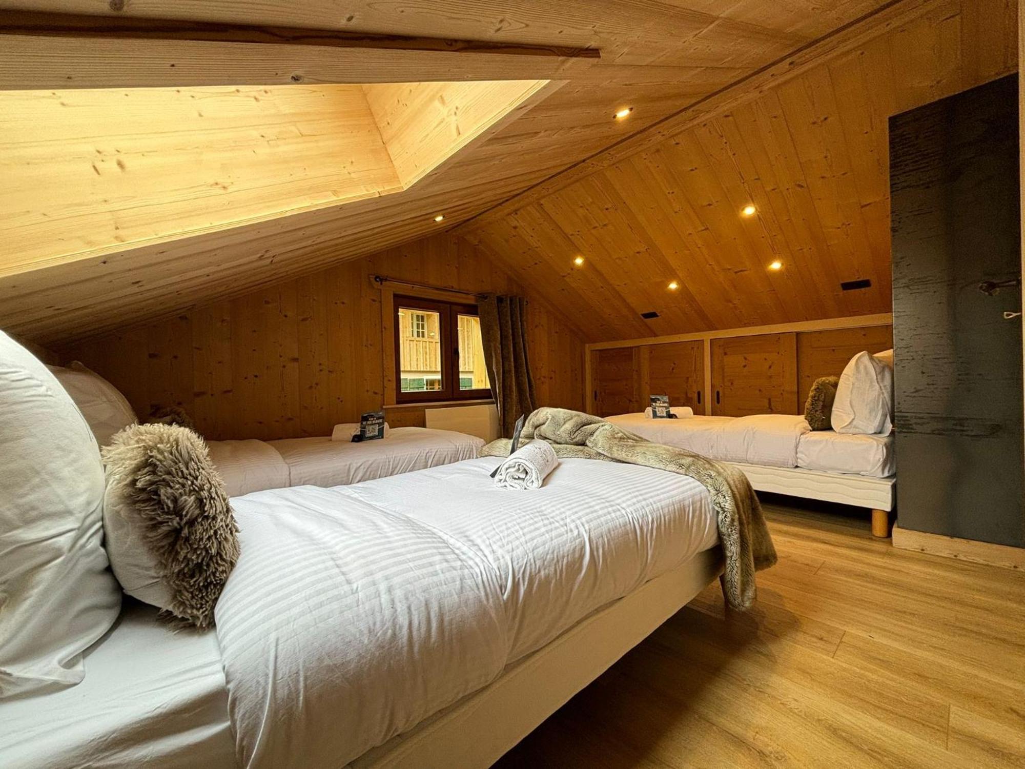 Chalet L'Aberiot Montriond Bagian luar foto