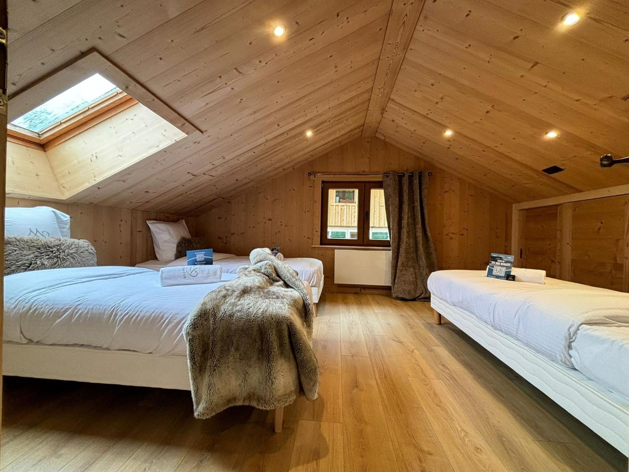 Chalet L'Aberiot Montriond Bagian luar foto