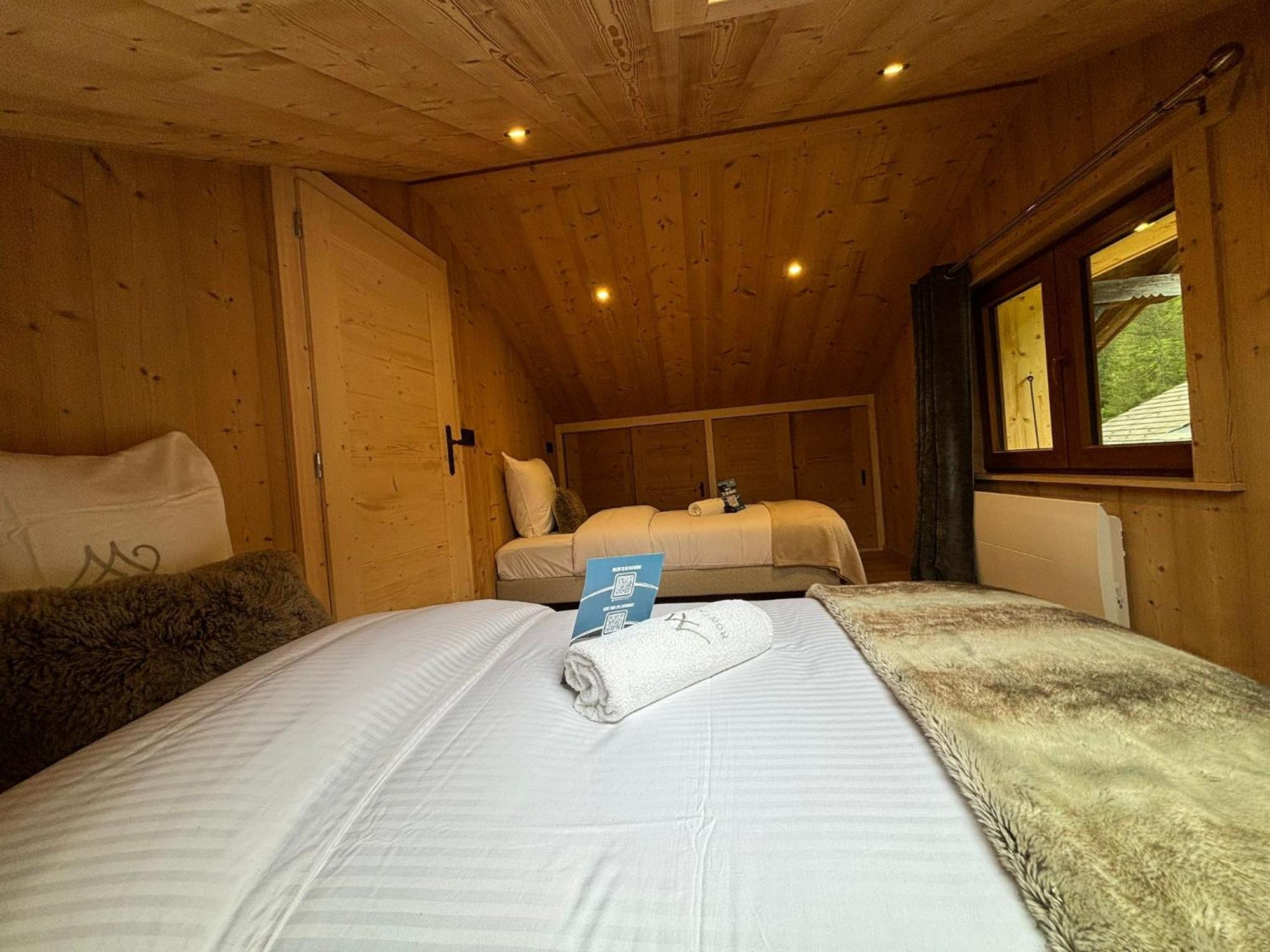 Chalet L'Aberiot Montriond Bagian luar foto