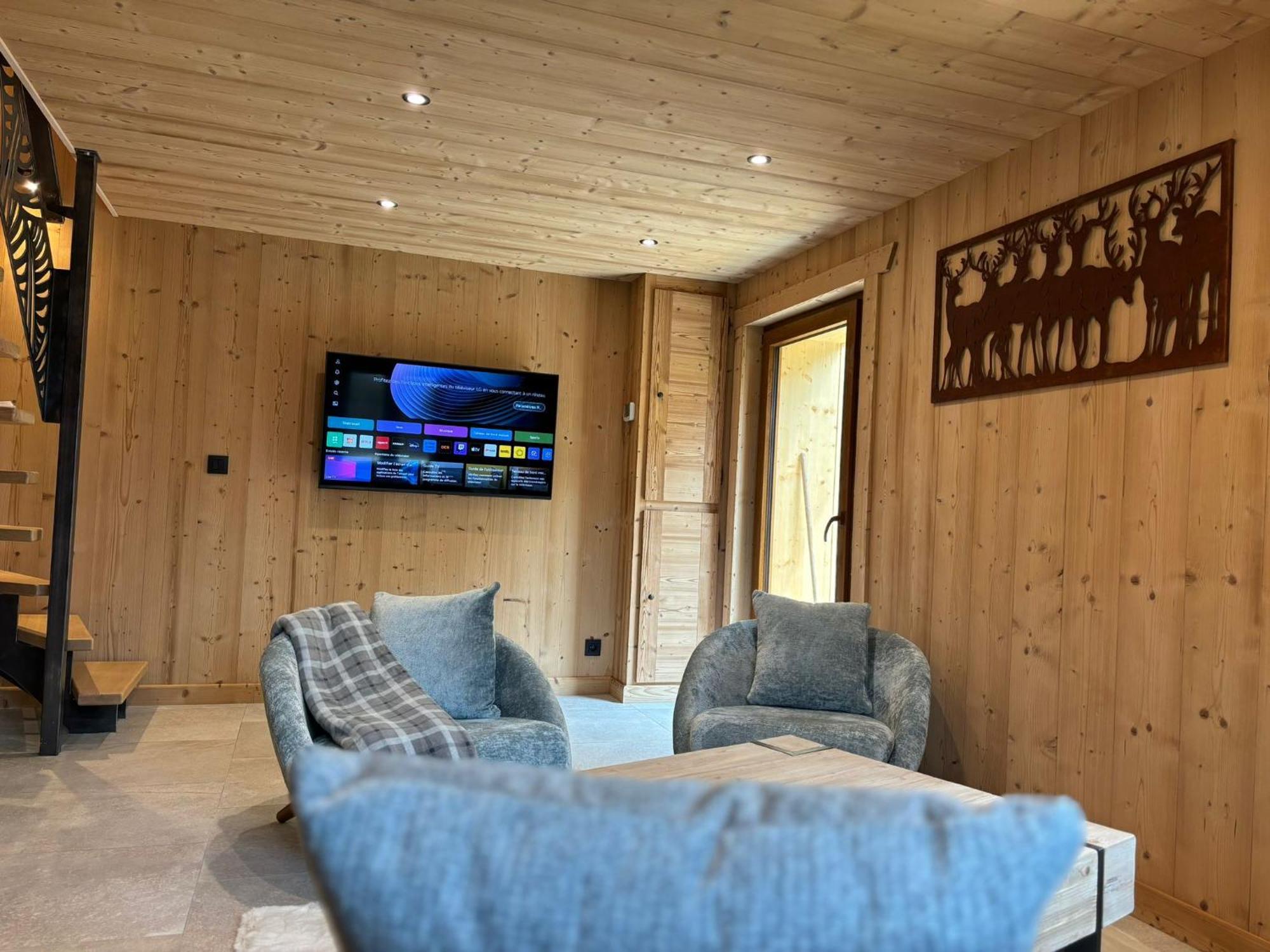 Chalet L'Aberiot Montriond Bagian luar foto