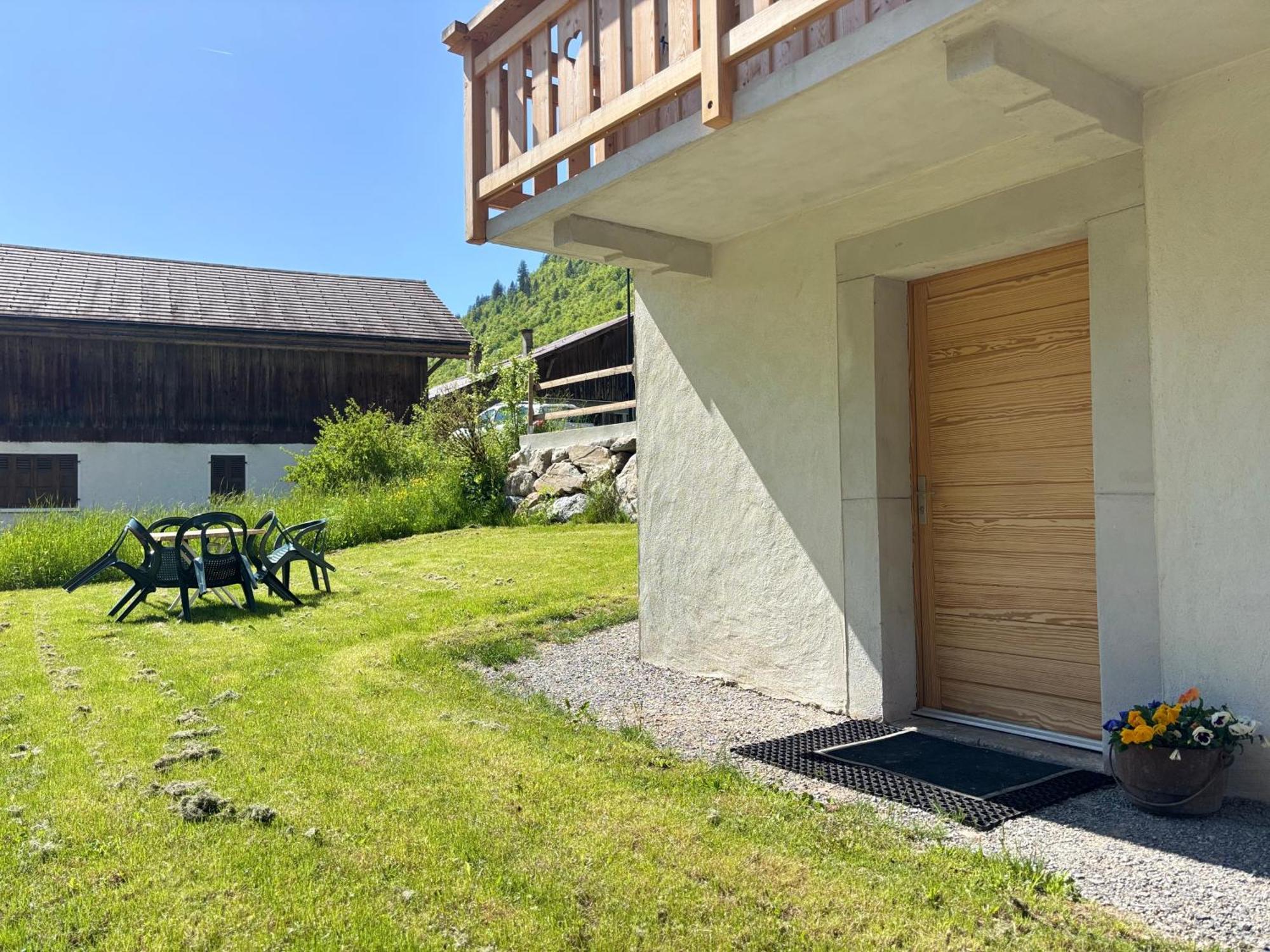 Chalet L'Aberiot Montriond Bagian luar foto